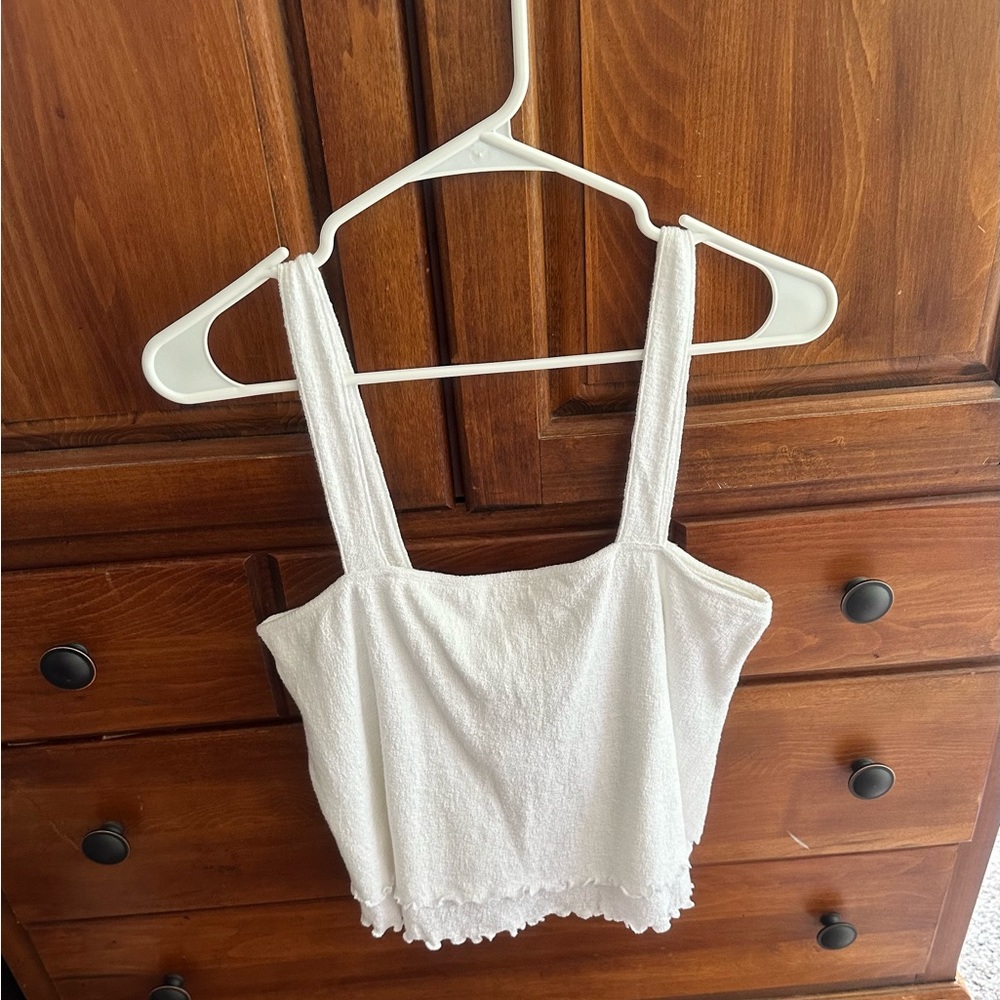 NWT White Terry Tank
